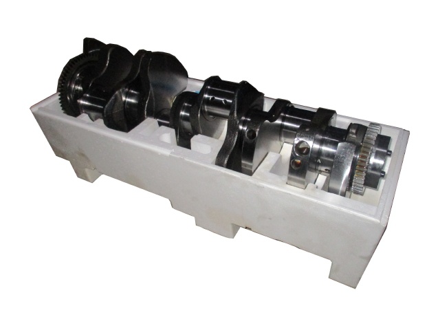 Вал коленчатый (коленвал) в сб. ЕВРО-2 на дв 740.30- 260 л/с. ПАО "КамАЗ" 10 отв. М16 ТВЧ