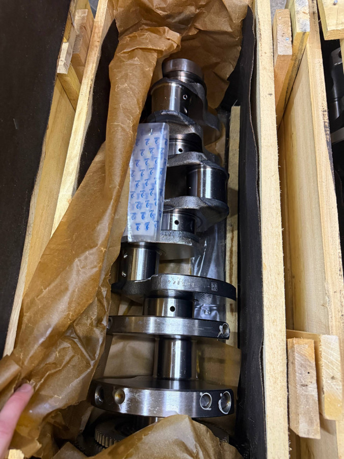 Вал коленчатый (коленвал) в сб.ЕВРО-4,5 ПАО "КамАЗ" на дв.740.622-280, 740.632-300 Сommon Rail