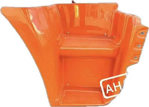 Щиток подножки (двойной) правый окрашенный