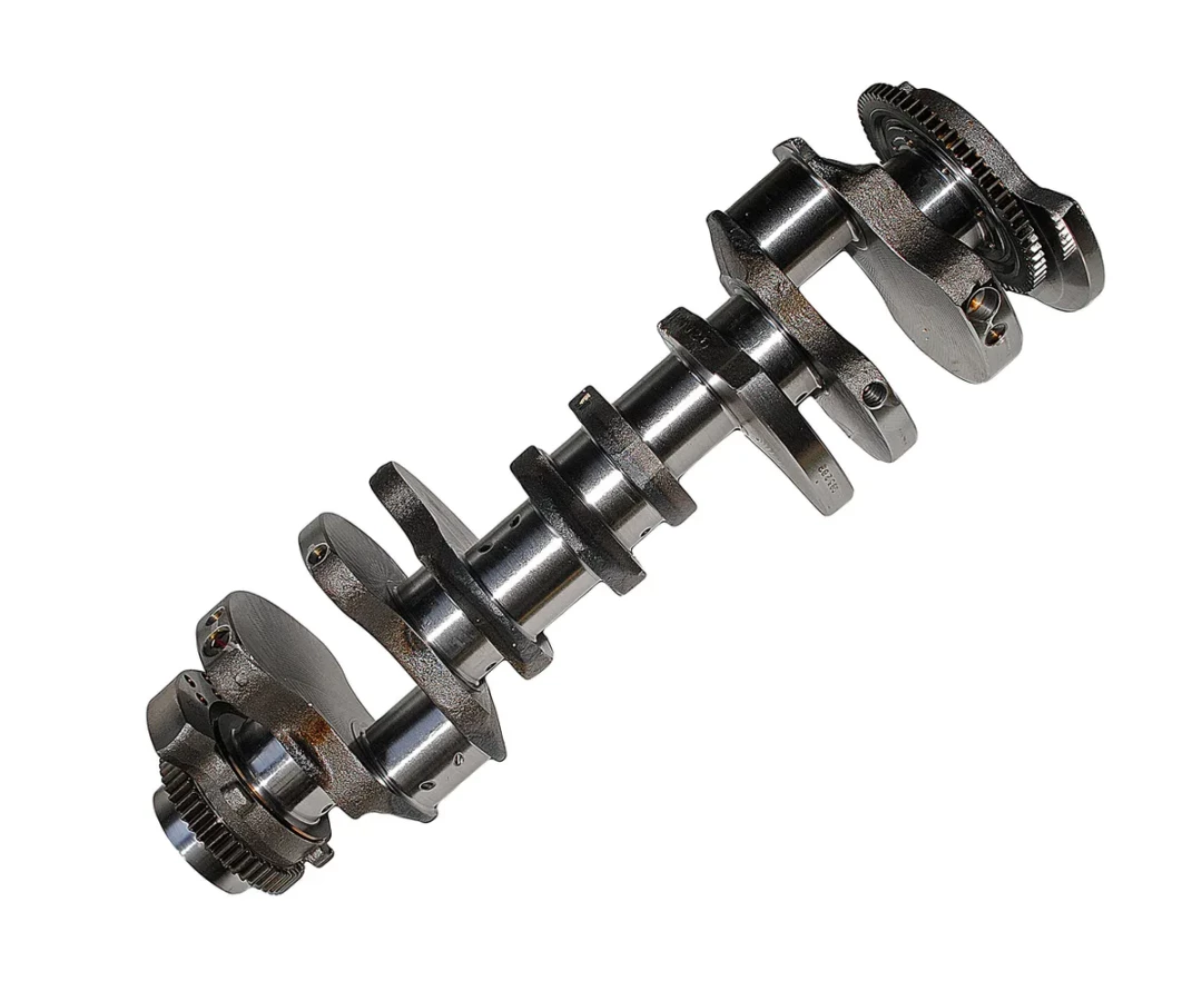 Вал коленчатый (коленвал) в сб. на двигатель (740.31 ) ПАО "КамАЗ" БОШ ТНВД, завод 8 отверстий