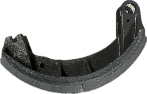 Колодка тормозная литая Евро-1 чугунная в сборе с накладками