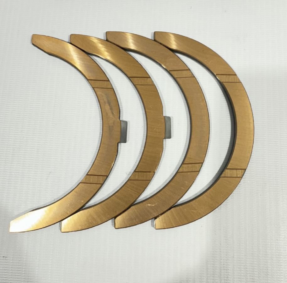 Полукольца коленвала медные Р0 в/н г.Димитровград ан. DMR74083/ DMR74084