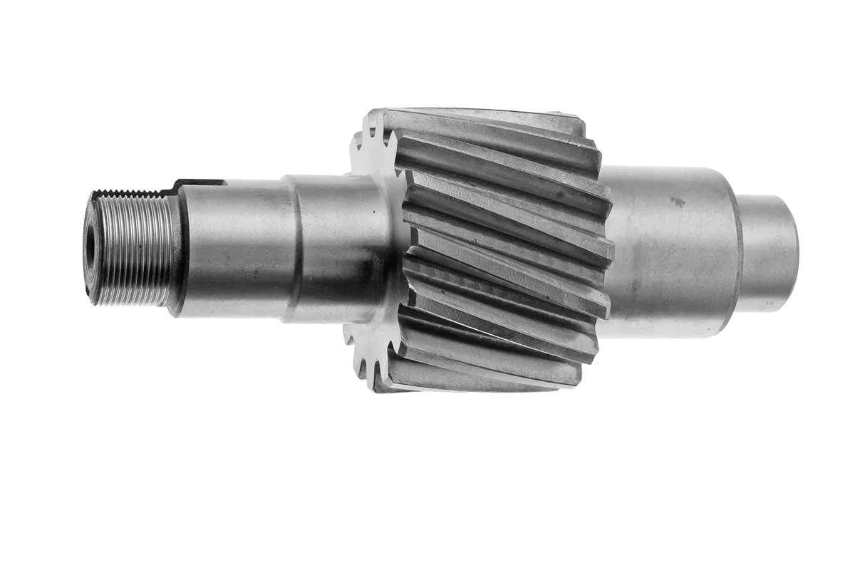 Вал 110 ведущий (шестерня) на 15 зубьев ПАО "КамАЗ" КРУПНАЯ РЕЗЬБА
